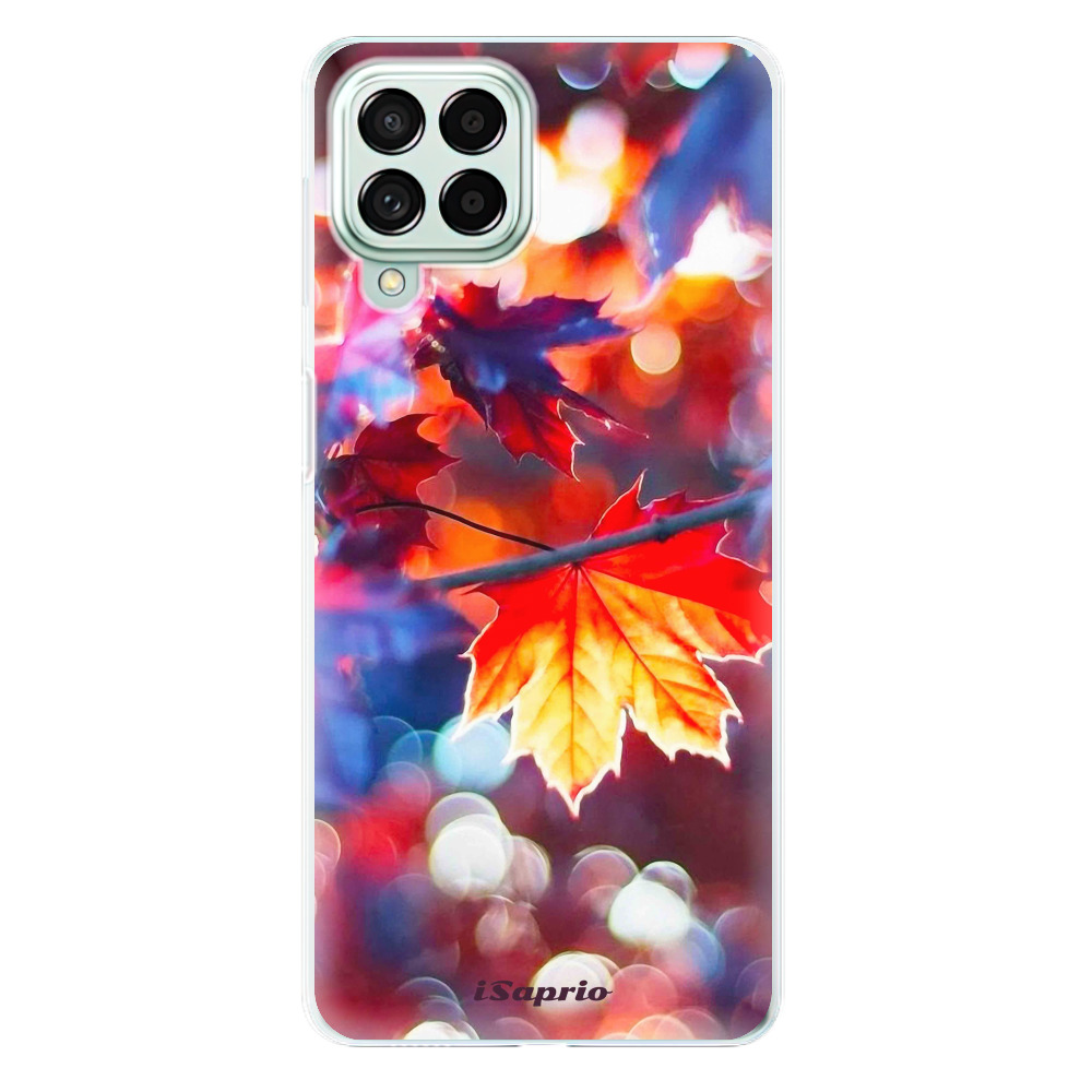 Odolné silikónové puzdro iSaprio - Autumn Leaves 02 - Samsung Galaxy M53 5G