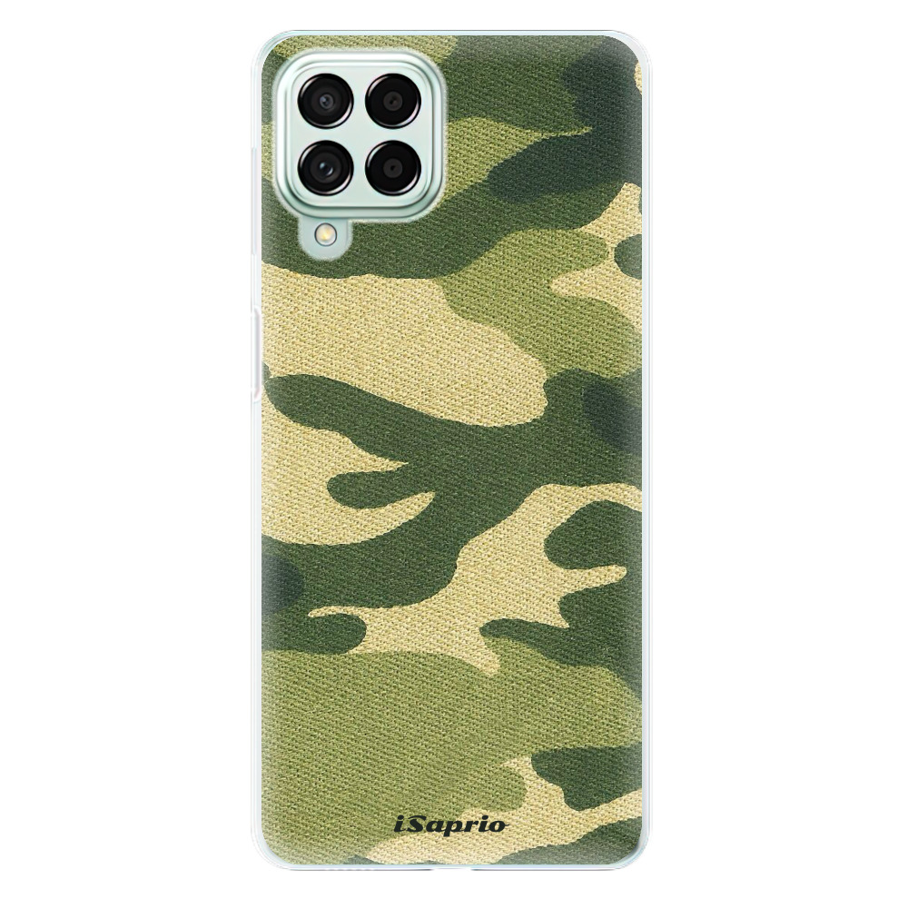 Odolné silikónové puzdro iSaprio - Green Camuflage 01 - Samsung Galaxy M53 5G