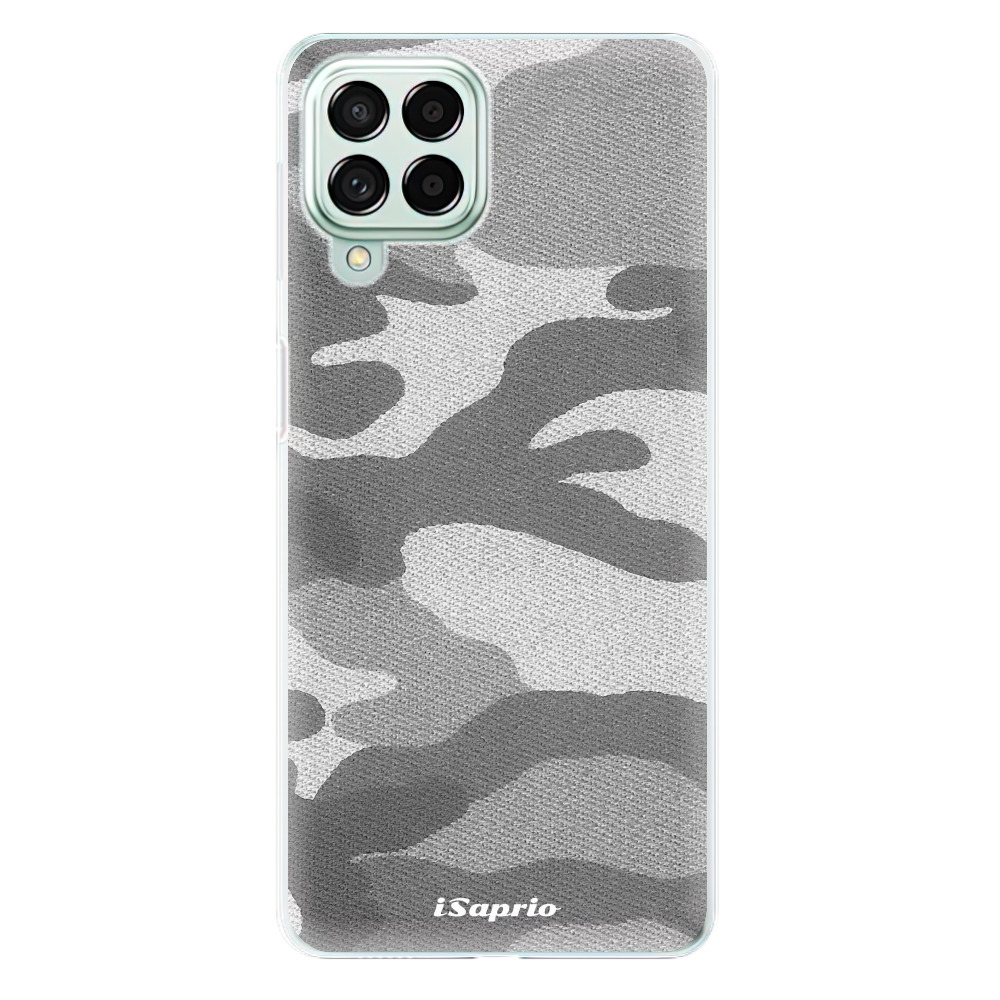 Odolné silikónové puzdro iSaprio - Gray Camuflage 02 - Samsung Galaxy M53 5G