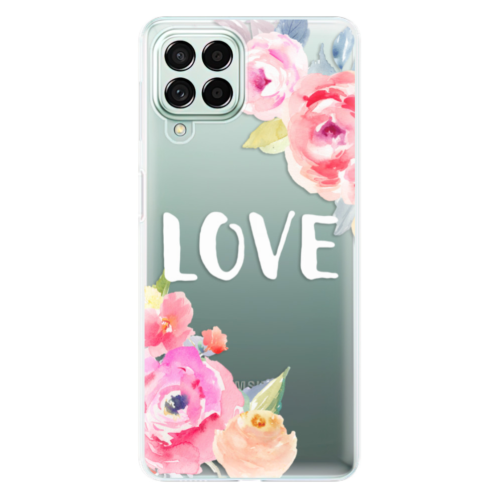 Odolné silikónové puzdro iSaprio - Love - Samsung Galaxy M53 5G