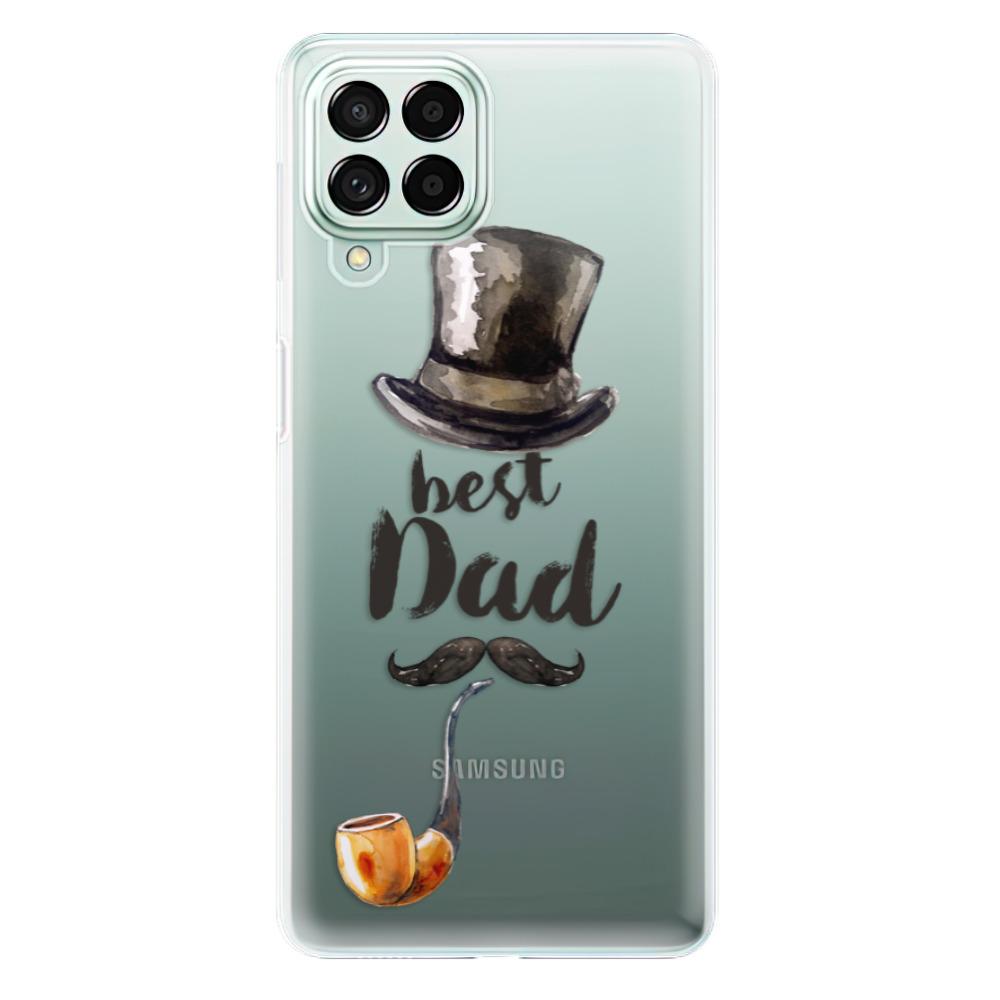 Odolné silikónové puzdro iSaprio - Best Dad - Samsung Galaxy M53 5G