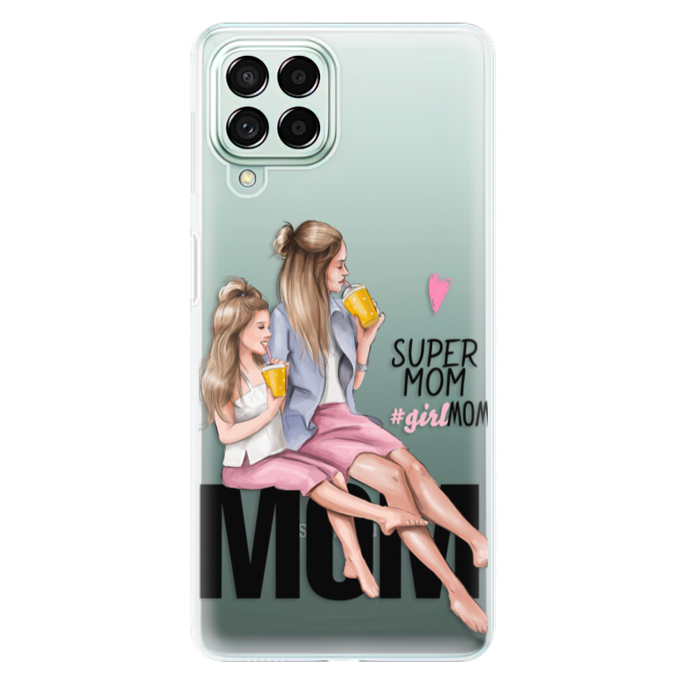 Odolné silikónové puzdro iSaprio - Milk Shake - Blond - Samsung Galaxy M53 5G