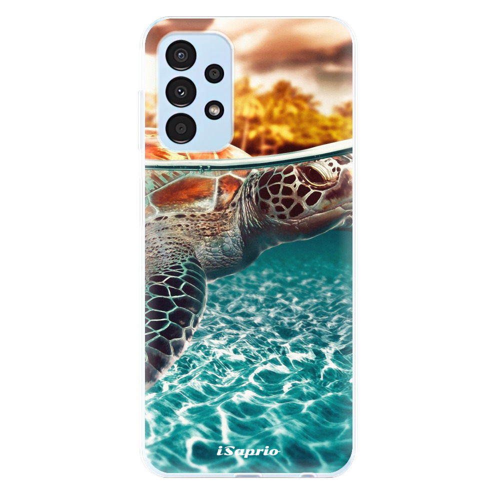 Odolné silikónové puzdro iSaprio - Turtle 01 - Samsung Galaxy A13