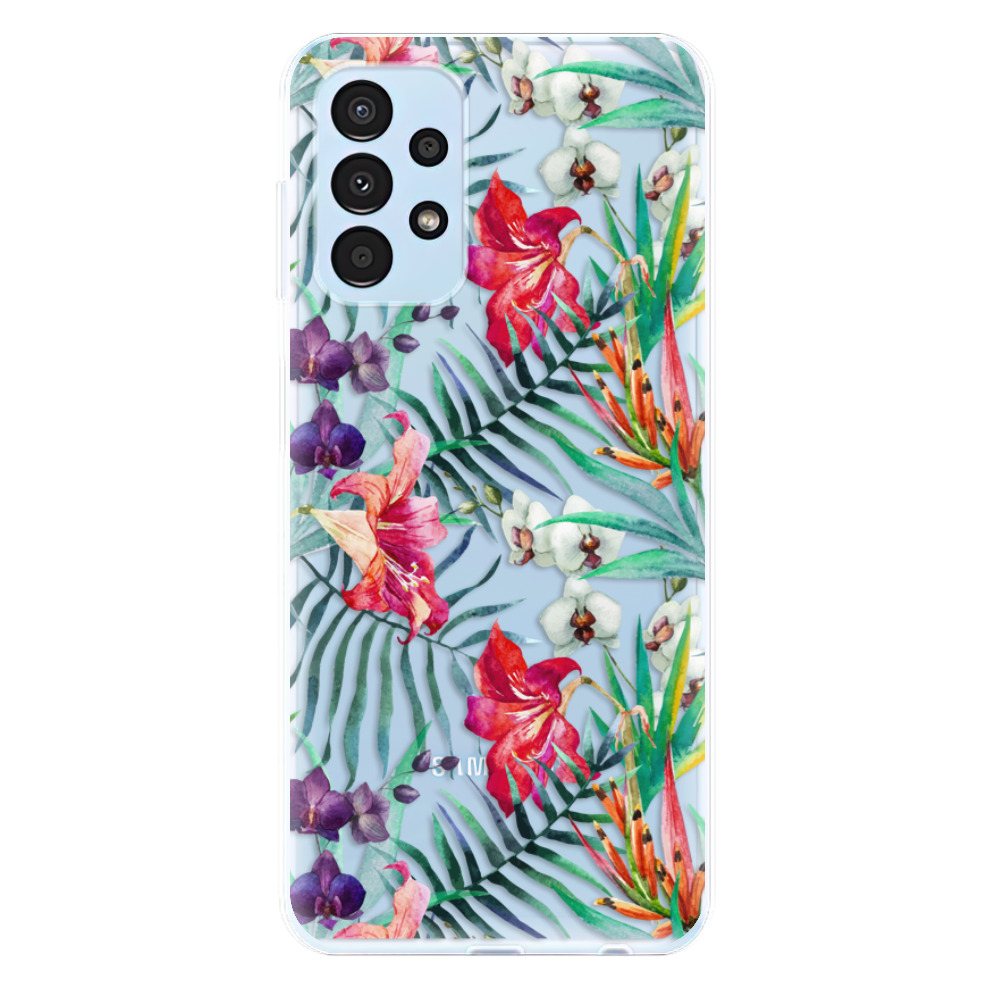 Odolné silikónové puzdro iSaprio - Flower Pattern 03 - Samsung Galaxy A13