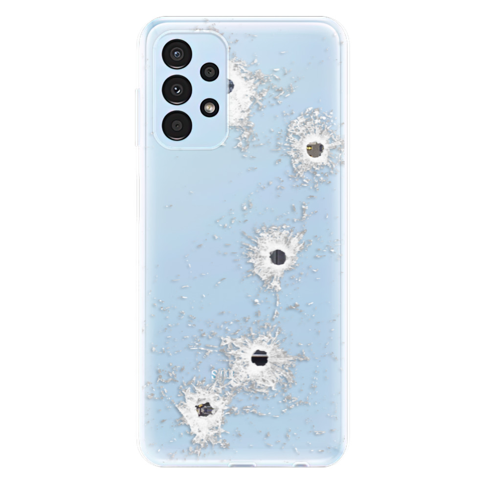 Odolné silikónové puzdro iSaprio - Gunshots - Samsung Galaxy A13