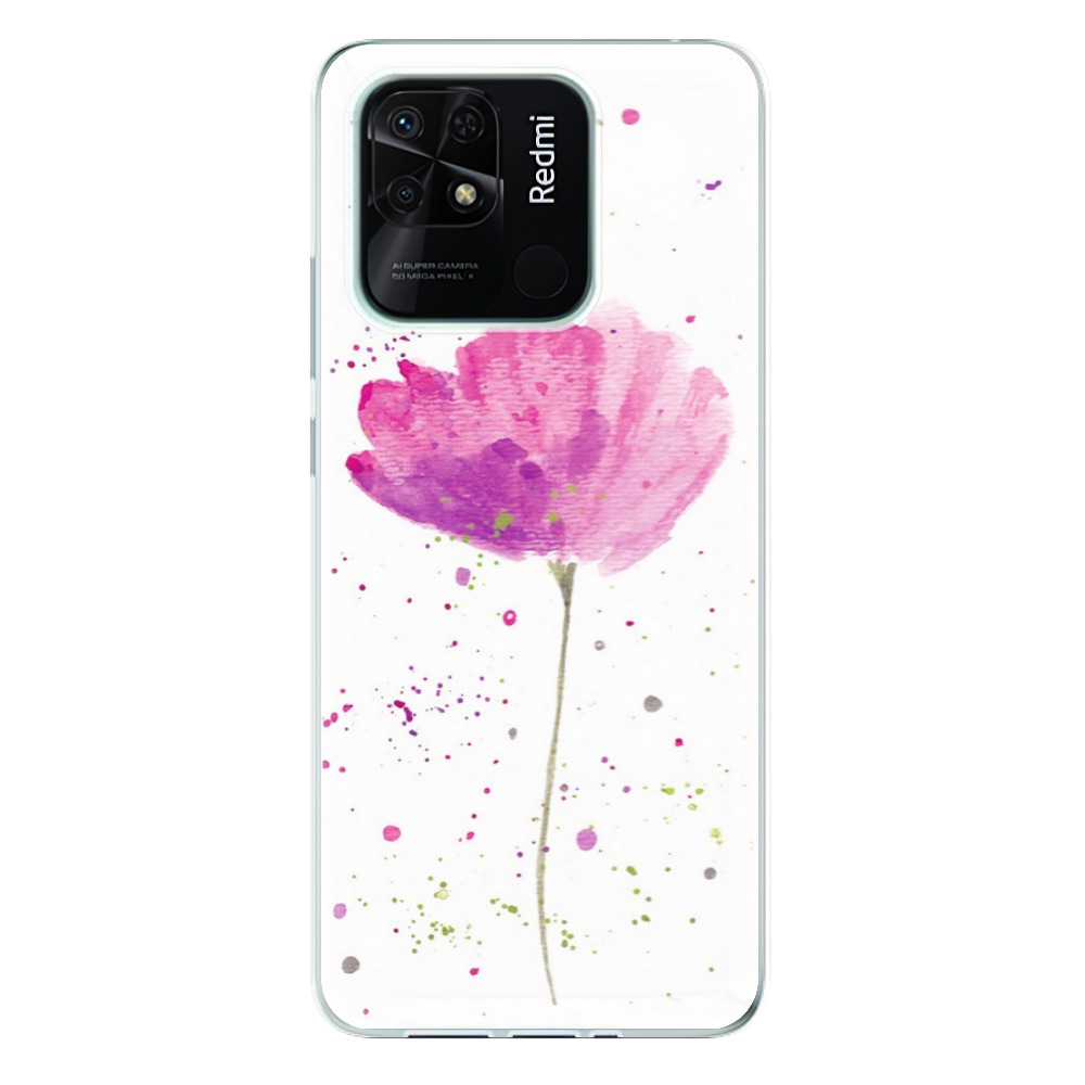 Odolné silikónové puzdro iSaprio - Poppies - Xiaomi Redmi 10C