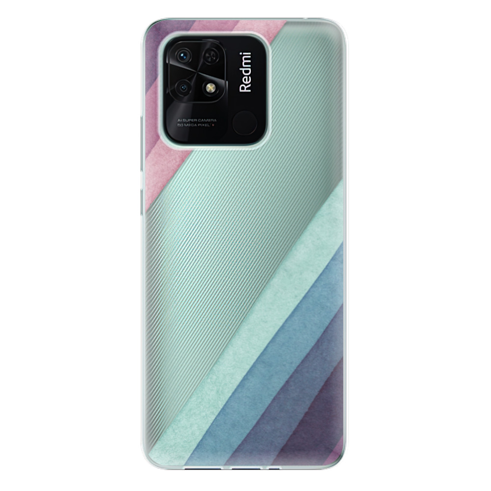 Odolné silikónové puzdro iSaprio - Glitter Stripes 01 - Xiaomi Redmi 10C