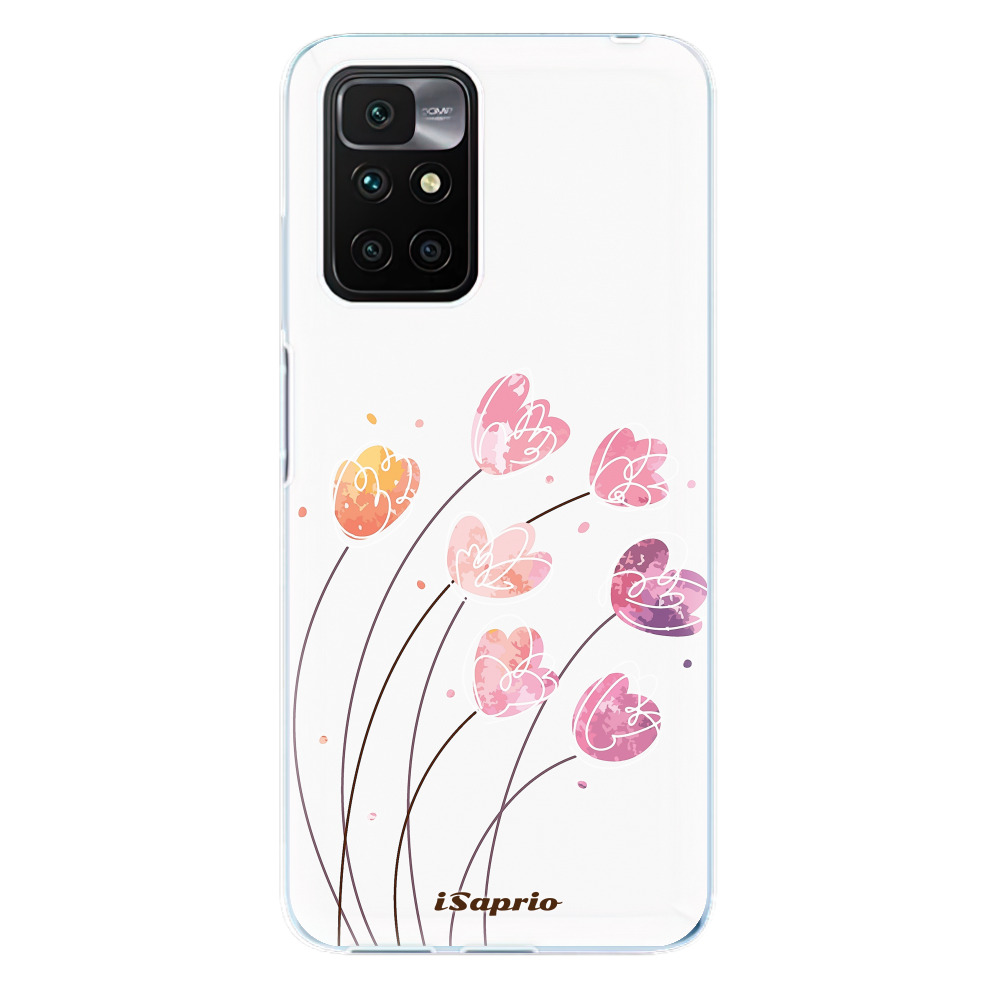 Odolné silikónové puzdro iSaprio - Flowers 14 - Xiaomi Redmi 10