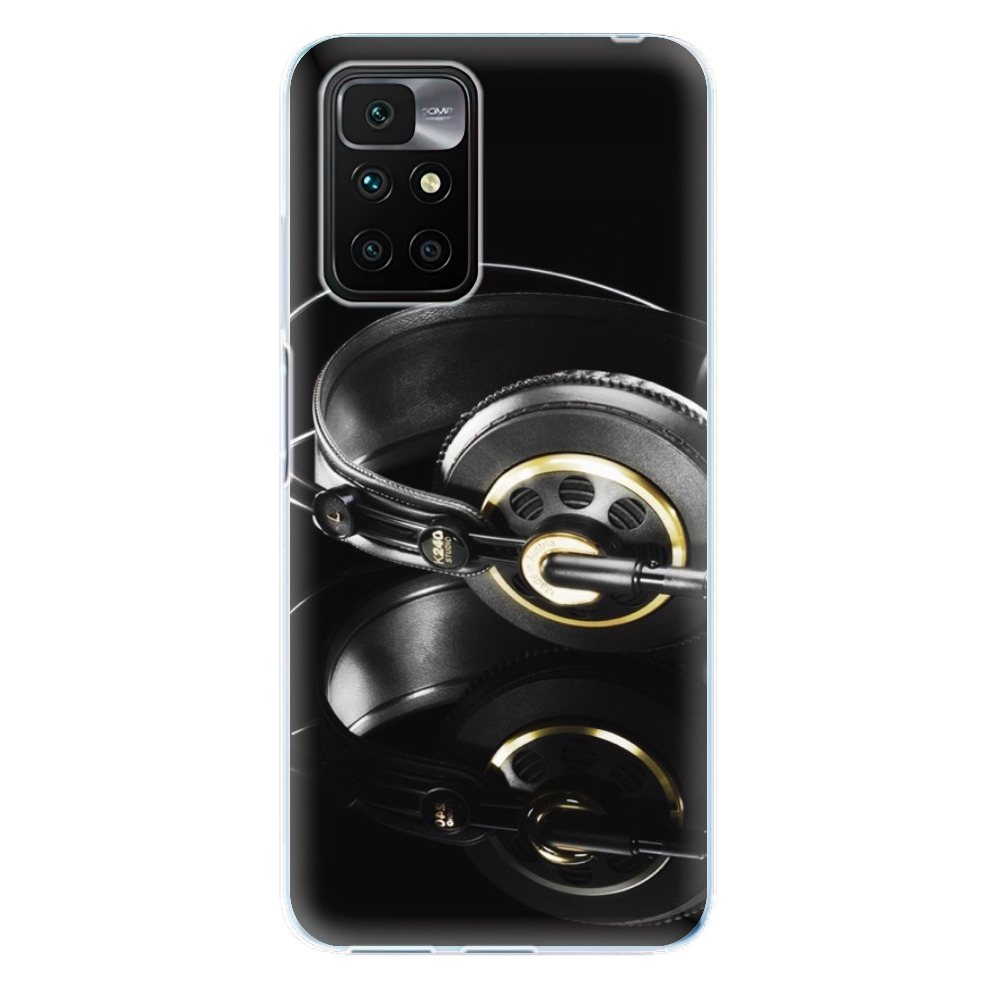 Odolné silikónové puzdro iSaprio - Headphones 02 - Xiaomi Redmi 10