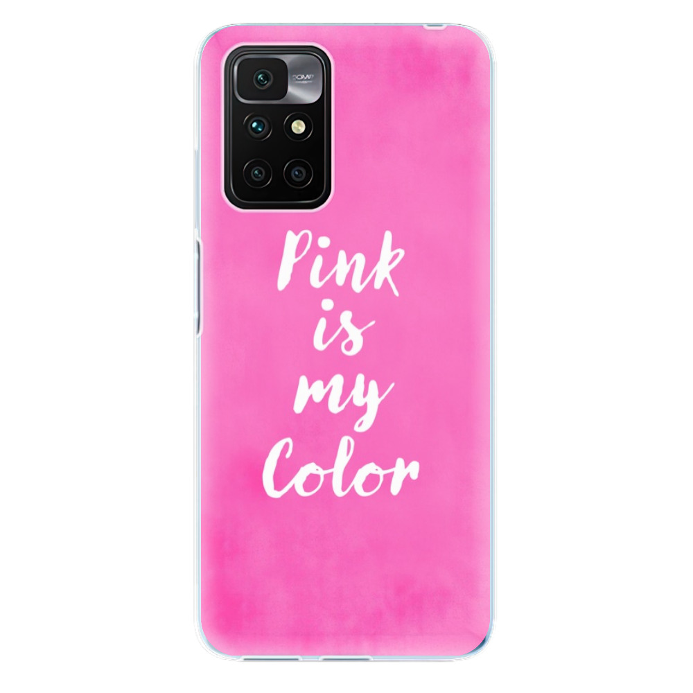 Odolné silikónové puzdro iSaprio - Pink is my color - Xiaomi Redmi 10