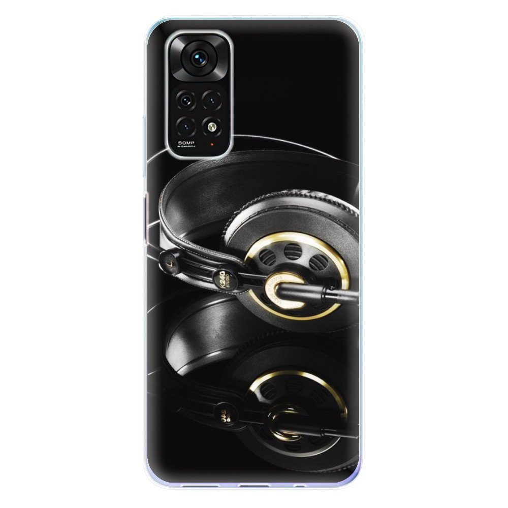 Odolné silikónové puzdro iSaprio - Headphones 02 - Xiaomi Redmi Note 11 / Note 11S