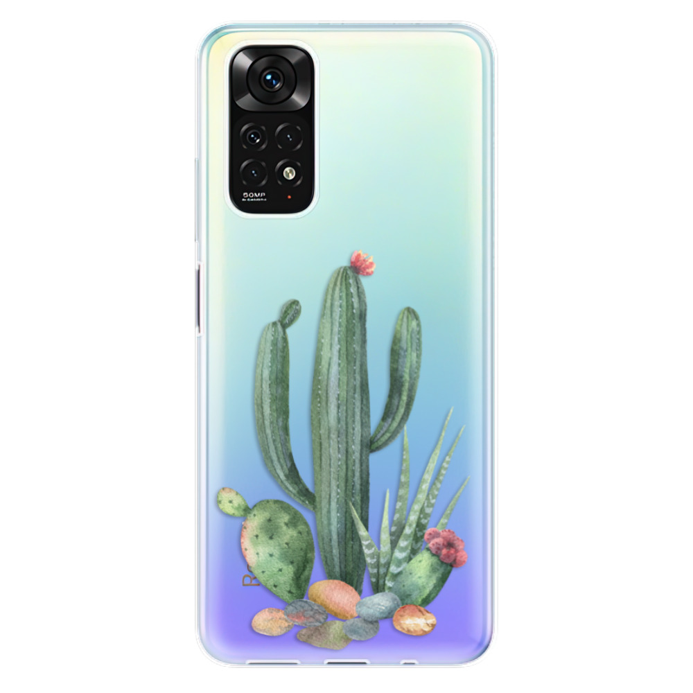 Odolné silikónové puzdro iSaprio - Cacti 02 - Xiaomi Redmi Note 11 / Note 11S