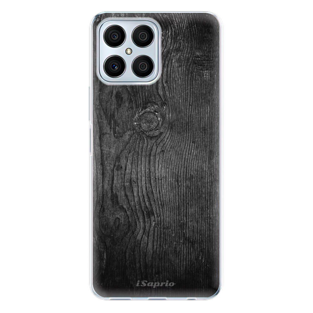 Odolné silikónové puzdro iSaprio - Black Wood 13 - Honor X8
