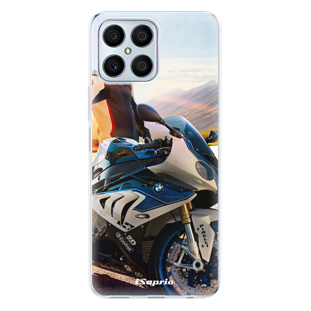 Odolné silikónové puzdro iSaprio - Motorcycle 10 - Honor X8