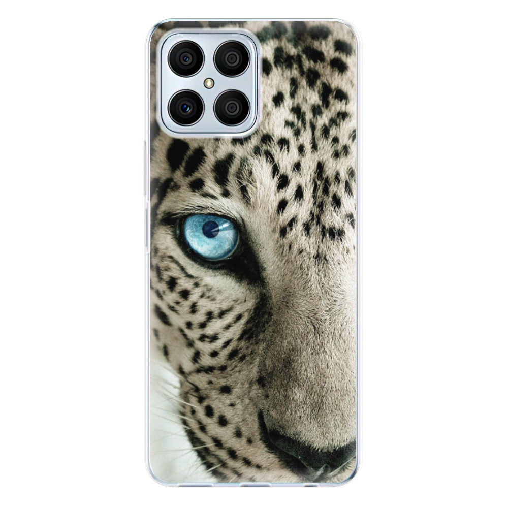 Odolné silikónové puzdro iSaprio - White Panther - Honor X8