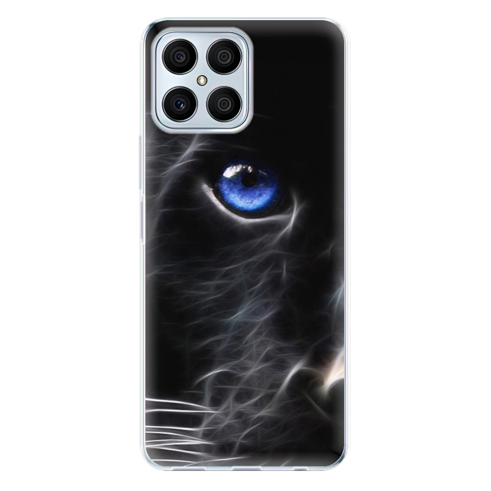 Odolné silikónové puzdro iSaprio - Black Puma - Honor X8