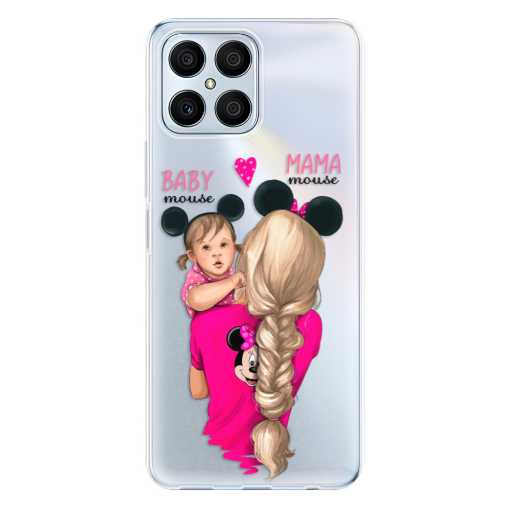 Odolné silikónové puzdro iSaprio - Mama Mouse Blond and Girl - Honor X8