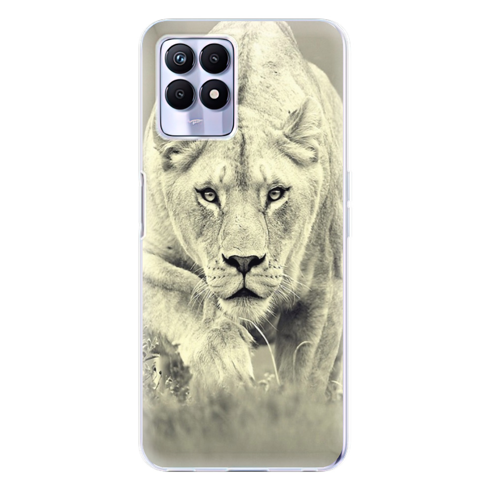 Odolné silikónové puzdro iSaprio - Lioness 01 - Realme 8i