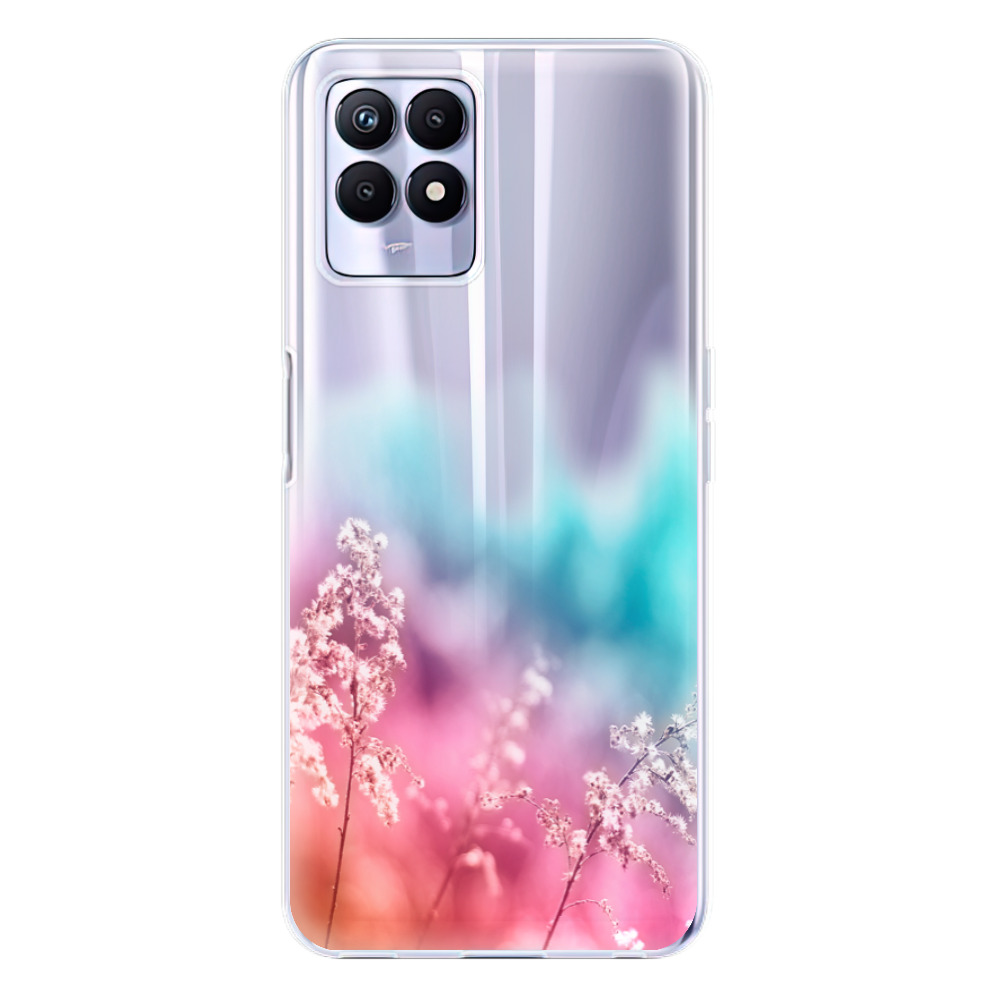 Odolné silikónové puzdro iSaprio - Rainbow Grass - Realme 8i