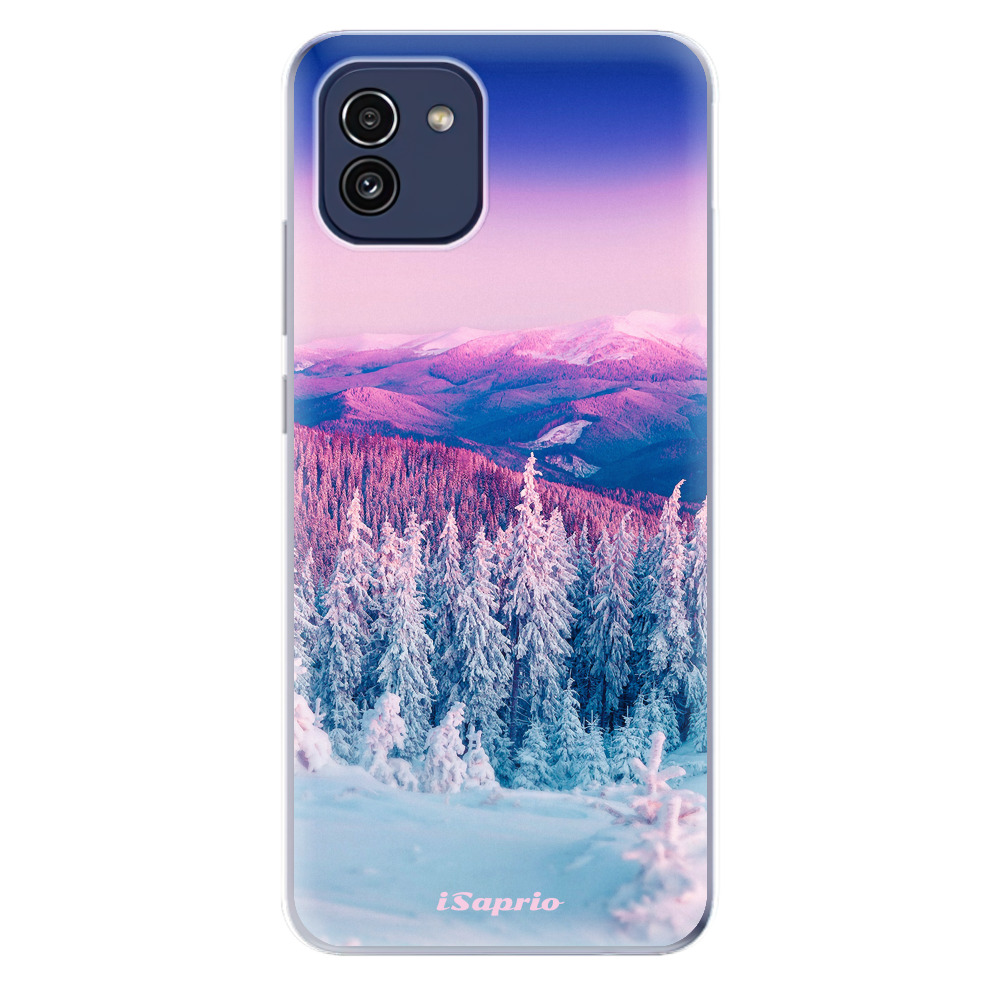 Odolné silikónové puzdro iSaprio - Winter 01 - Samsung Galaxy A03