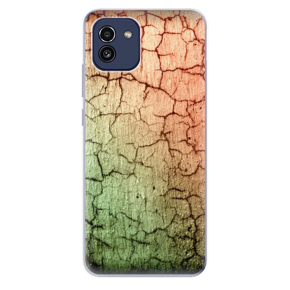 Odolné silikónové puzdro iSaprio - Cracked Wall 01 - Samsung Galaxy A03