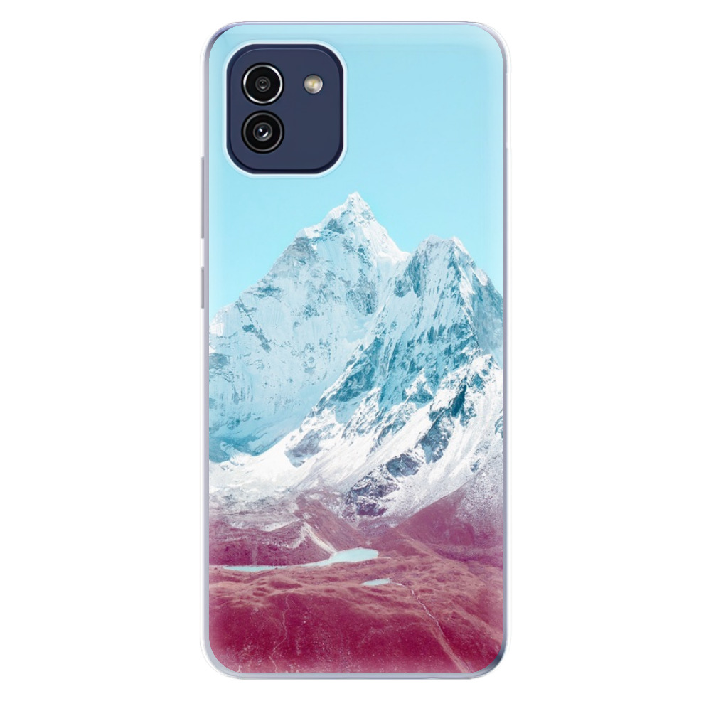 Odolné silikónové puzdro iSaprio - Highest Mountains 01 - Samsung Galaxy A03