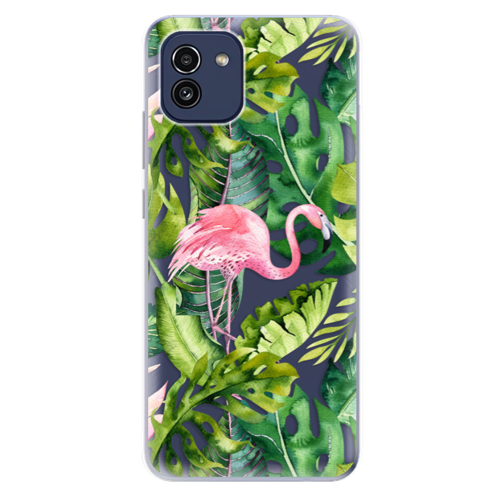 Odolné silikónové puzdro iSaprio - Jungle 02 - Samsung Galaxy A03