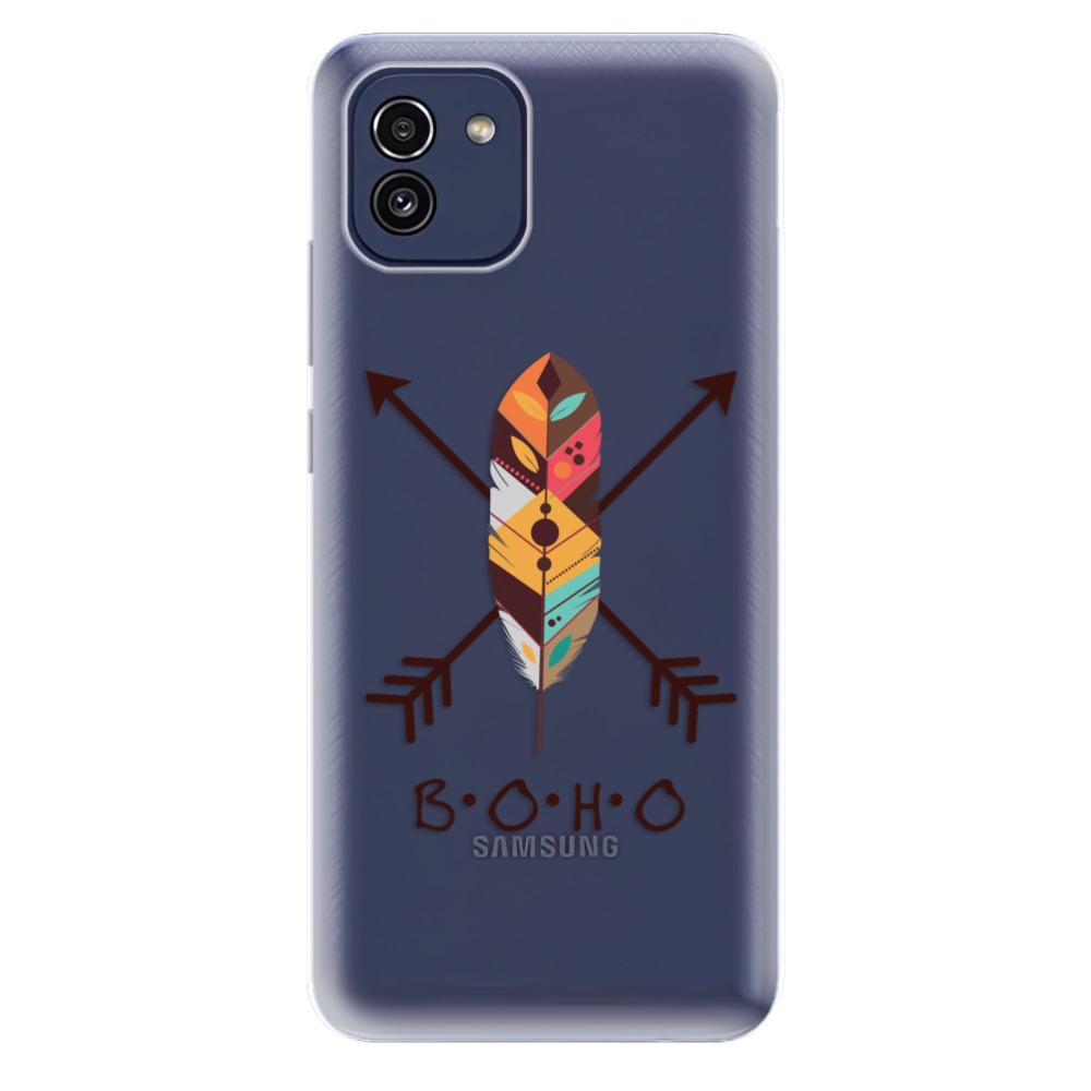 Odolné silikónové puzdro iSaprio - BOHO - Samsung Galaxy A03