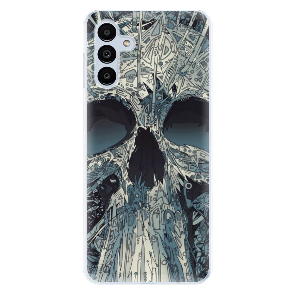 Odolné silikónové puzdro iSaprio - Abstract Skull - Samsung Galaxy A13 5G
