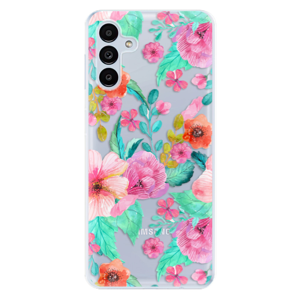 Odolné silikónové puzdro iSaprio - Flower Pattern 01 - Samsung Galaxy A13 5G