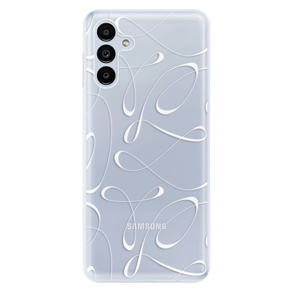 Odolné silikónové puzdro iSaprio - Fancy - white - Samsung Galaxy A13 5G
