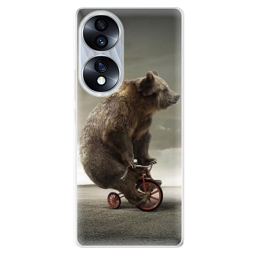 Odolné silikónové puzdro iSaprio - Bear 01 - Honor 70