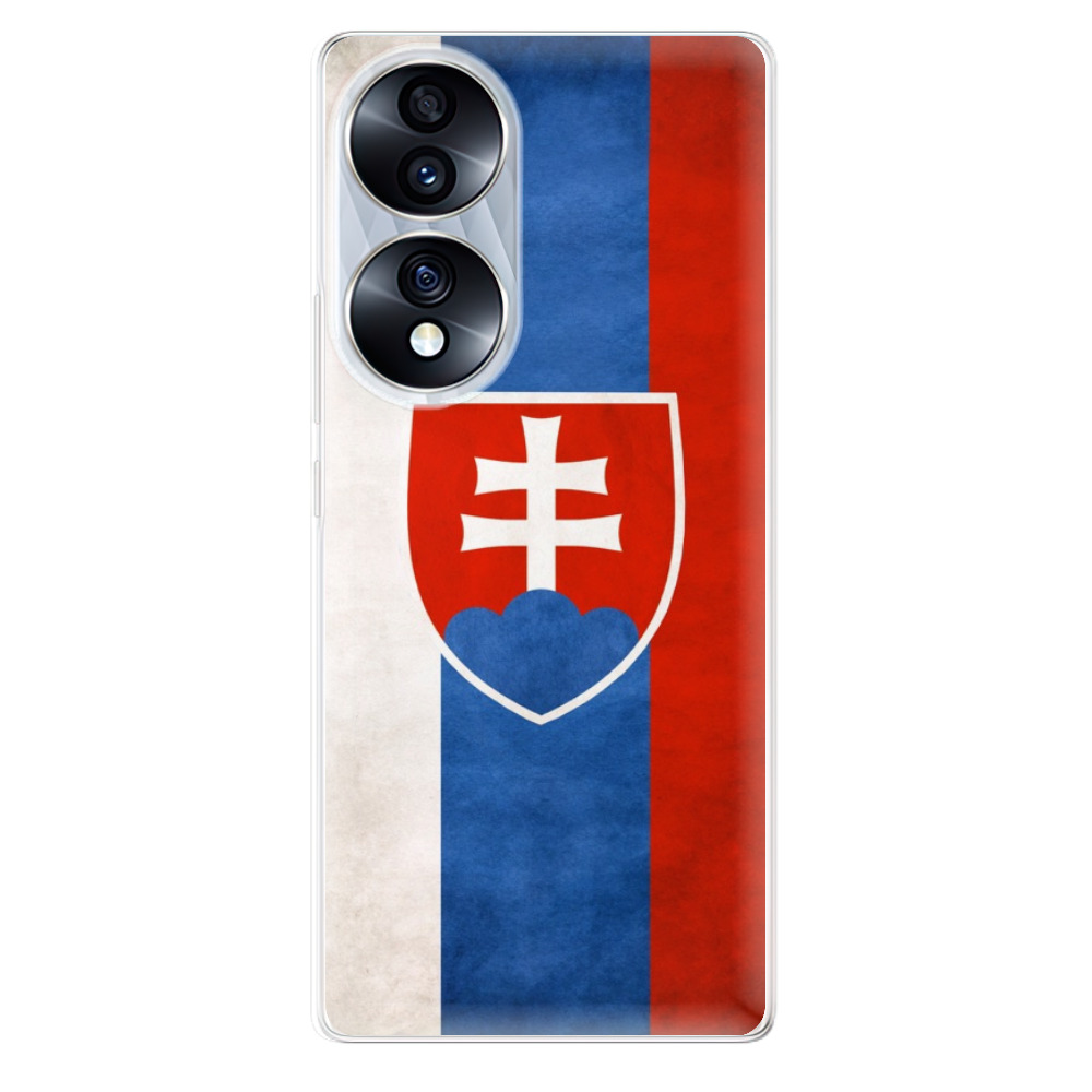 Odolné silikónové puzdro iSaprio - Slovakia Flag - Honor 70
