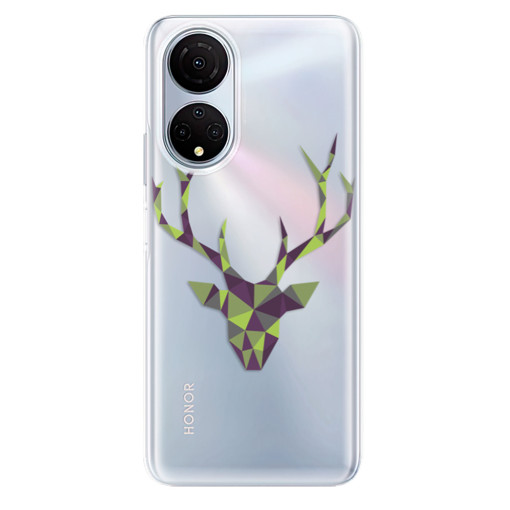Odolné silikónové puzdro iSaprio - Deer Green - Honor X7