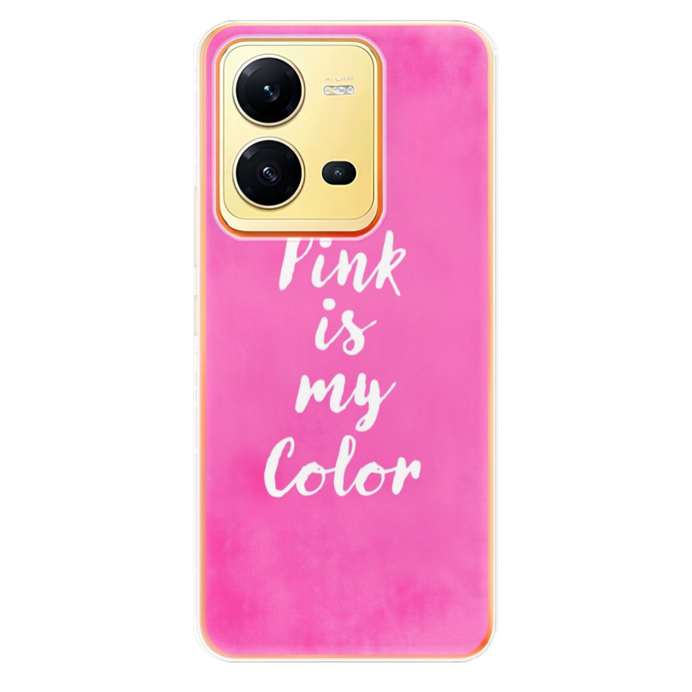 Odolné silikónové puzdro iSaprio - Pink is my color - Vivo X80 Lite 5G