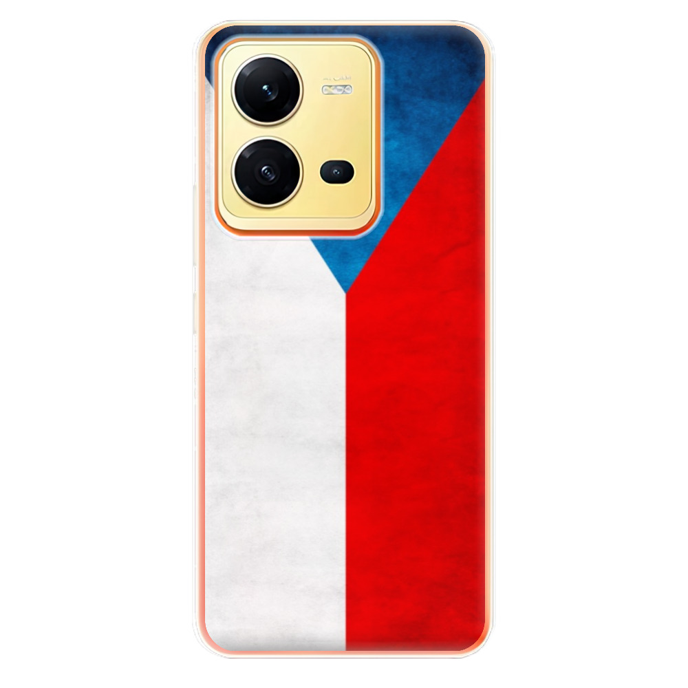 Odolné silikónové puzdro iSaprio - Czech Flag - Vivo X80 Lite 5G