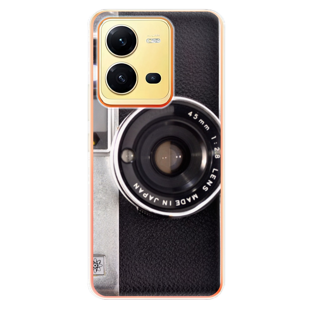 Odolné silikónové puzdro iSaprio - Vintage Camera 01 - Vivo X80 Lite 5G