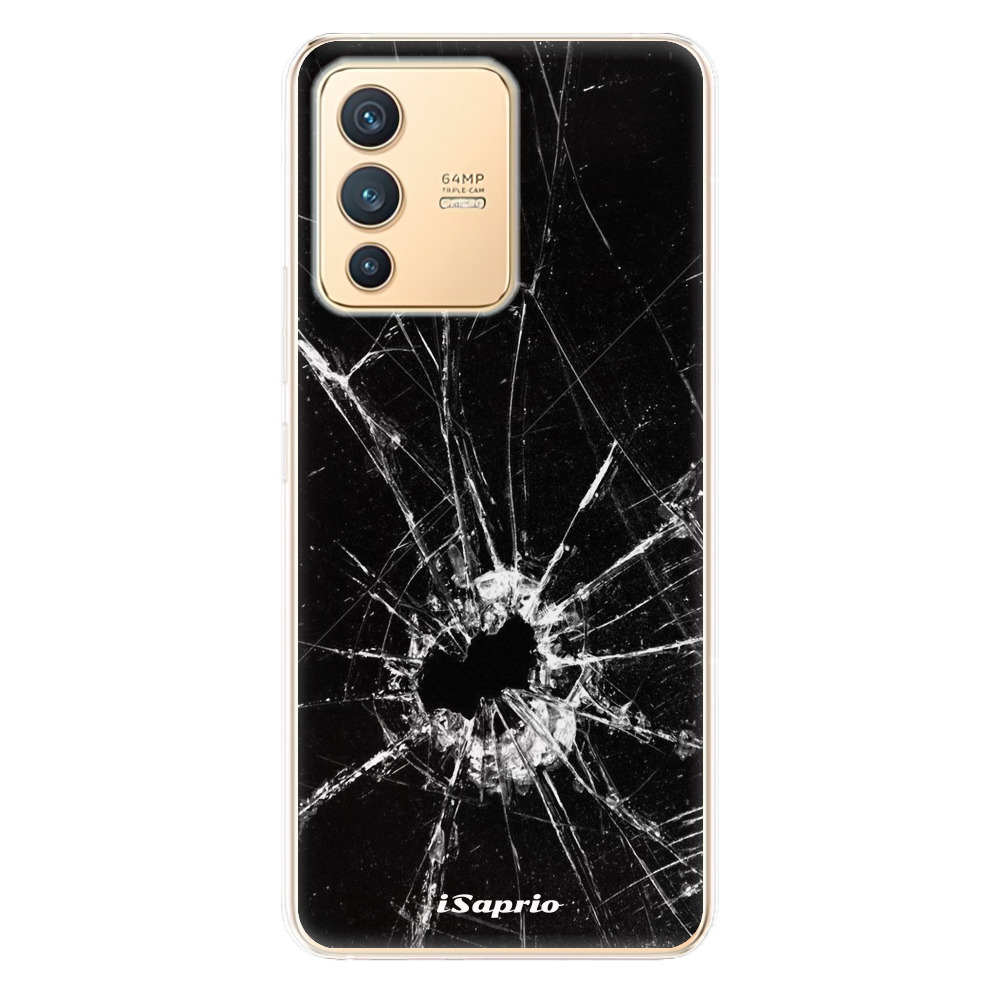 Odolné silikónové puzdro iSaprio - Broken Glass 10 - Vivo V23 5G