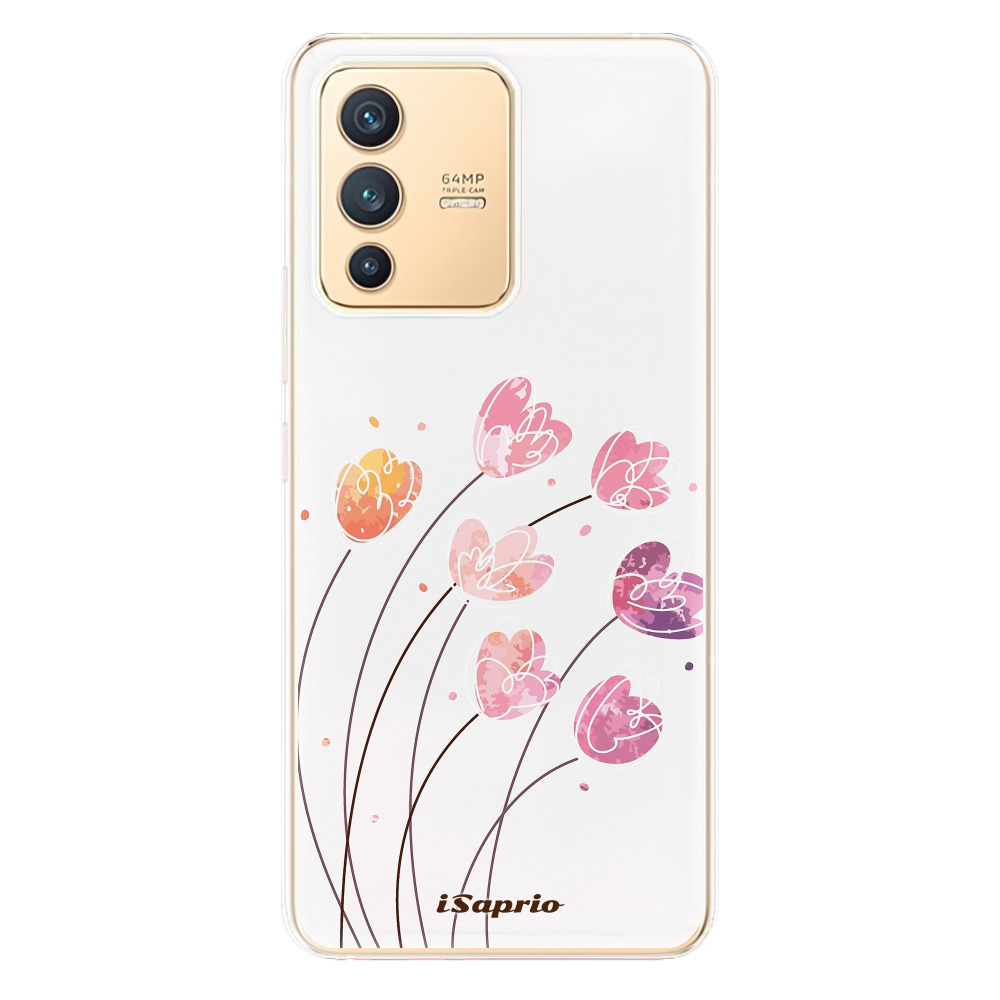 Odolné silikónové puzdro iSaprio - Flowers 14 - Vivo V23 5G
