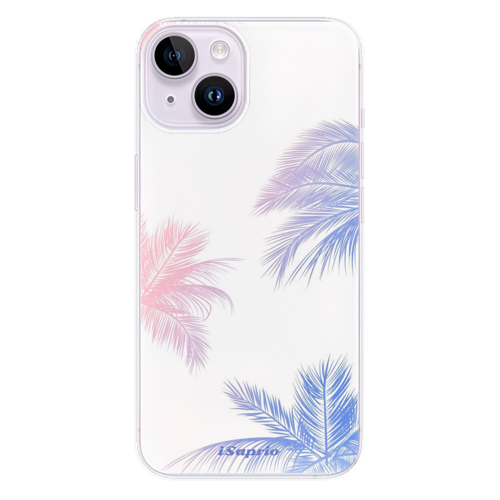 Odolné silikónové puzdro iSaprio - Digital Palms 10 - iPhone 14