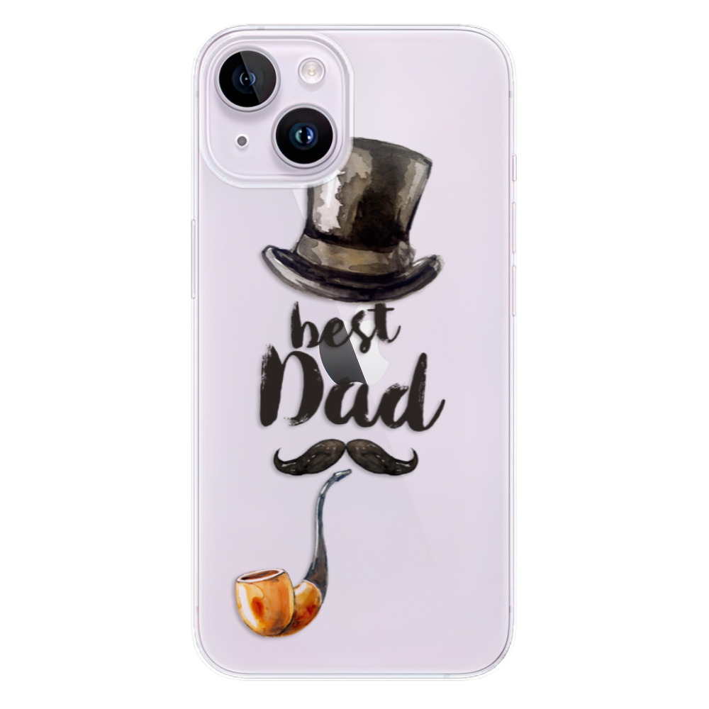 Odolné silikónové puzdro iSaprio - Best Dad - iPhone 14