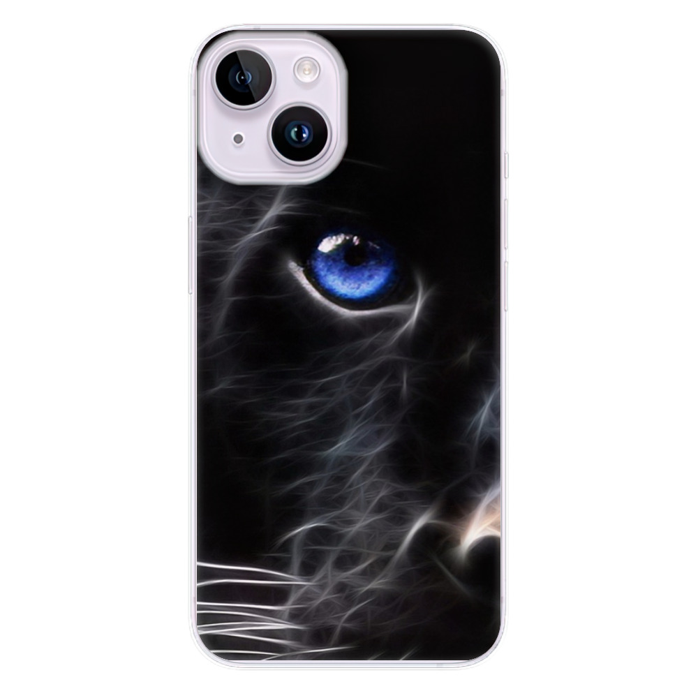 Odolné silikónové puzdro iSaprio - Black Puma - iPhone 14