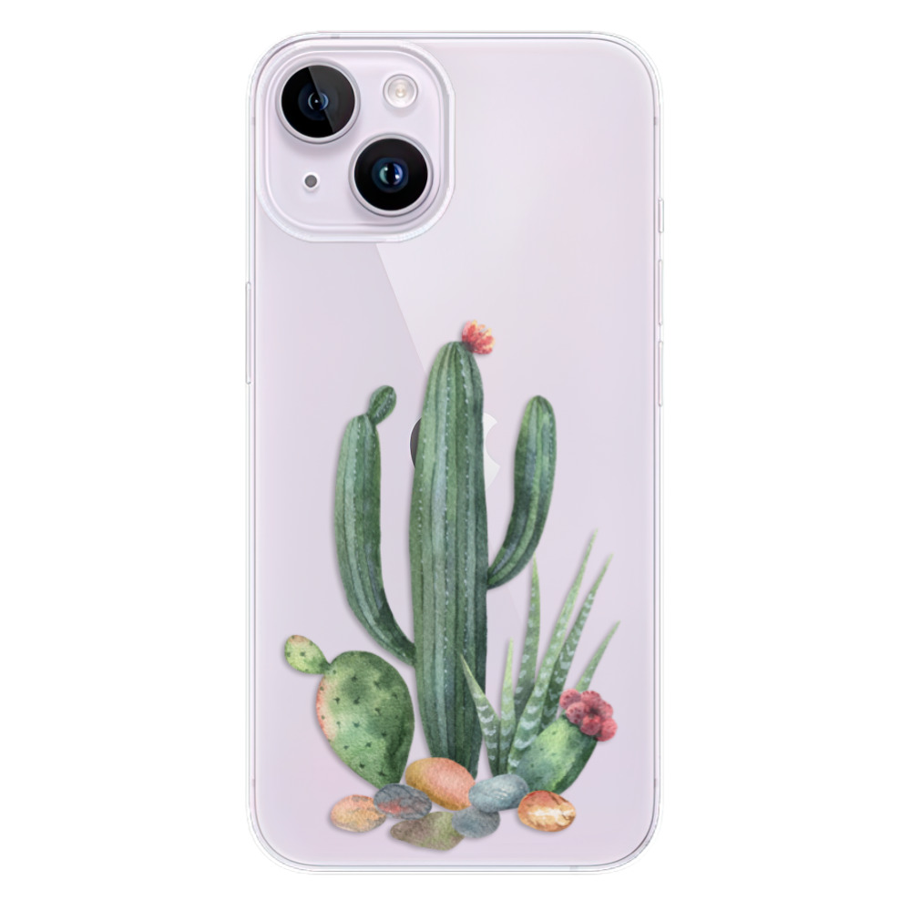 Odolné silikónové puzdro iSaprio - Cacti 02 - iPhone 14