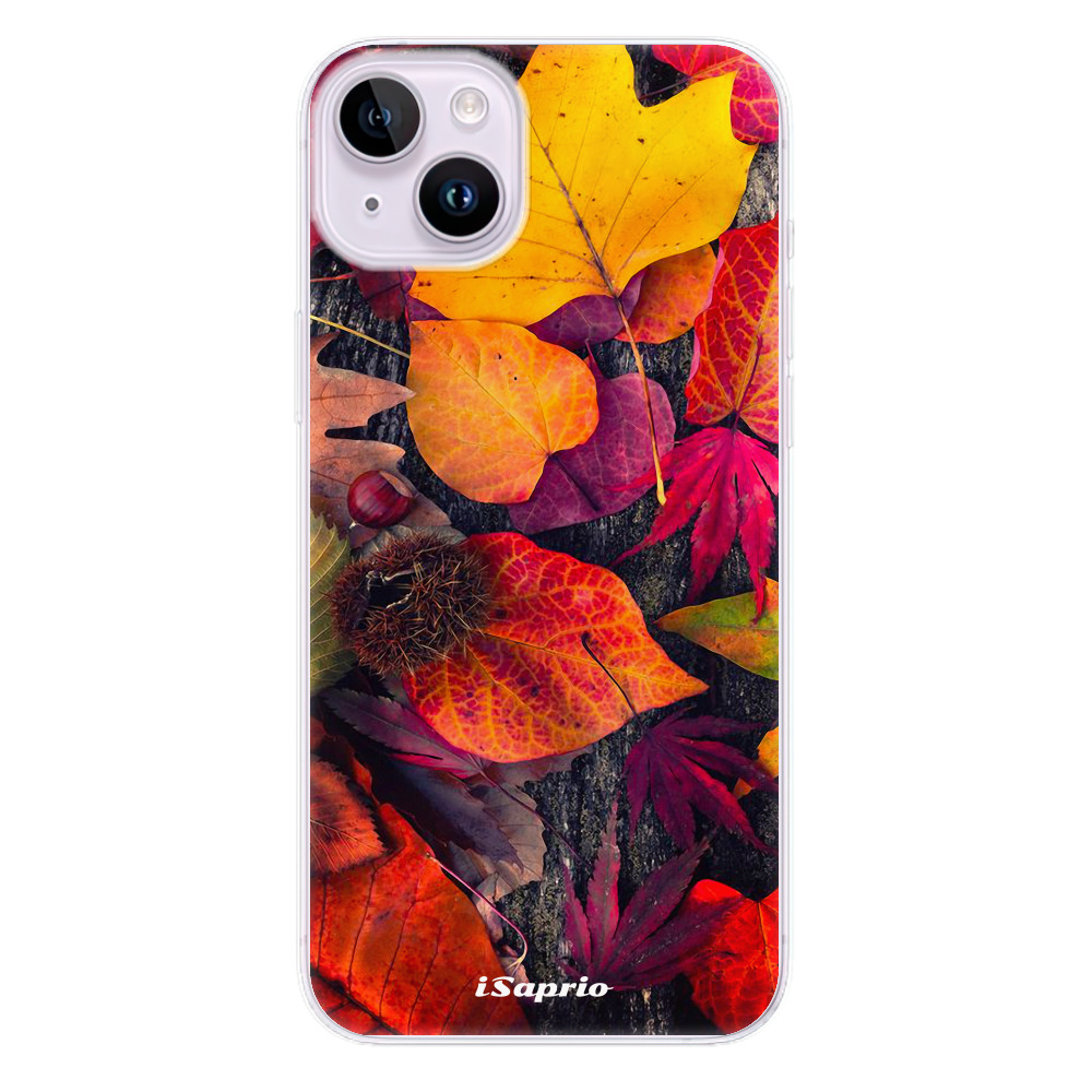 Odolné silikónové puzdro iSaprio - Autumn Leaves 03 - iPhone 14 Plus
