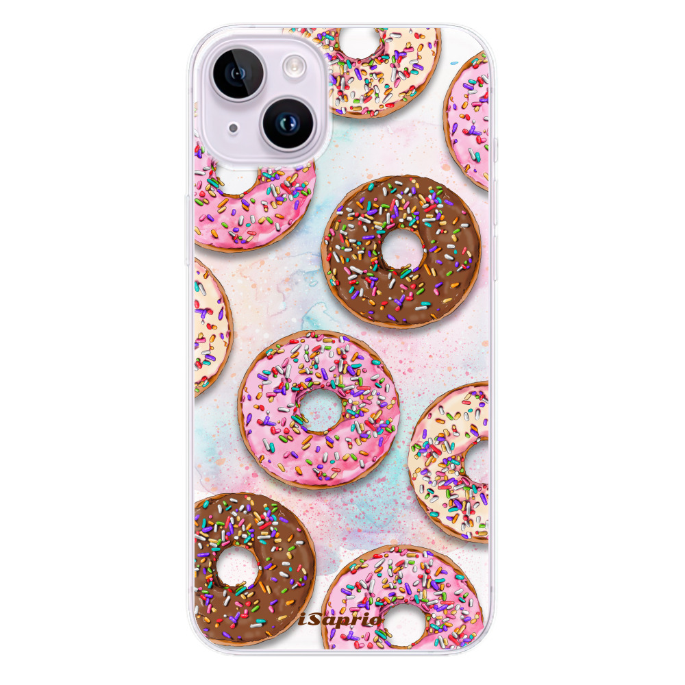 Odolné silikónové puzdro iSaprio - Donuts 11 - iPhone 14 Plus