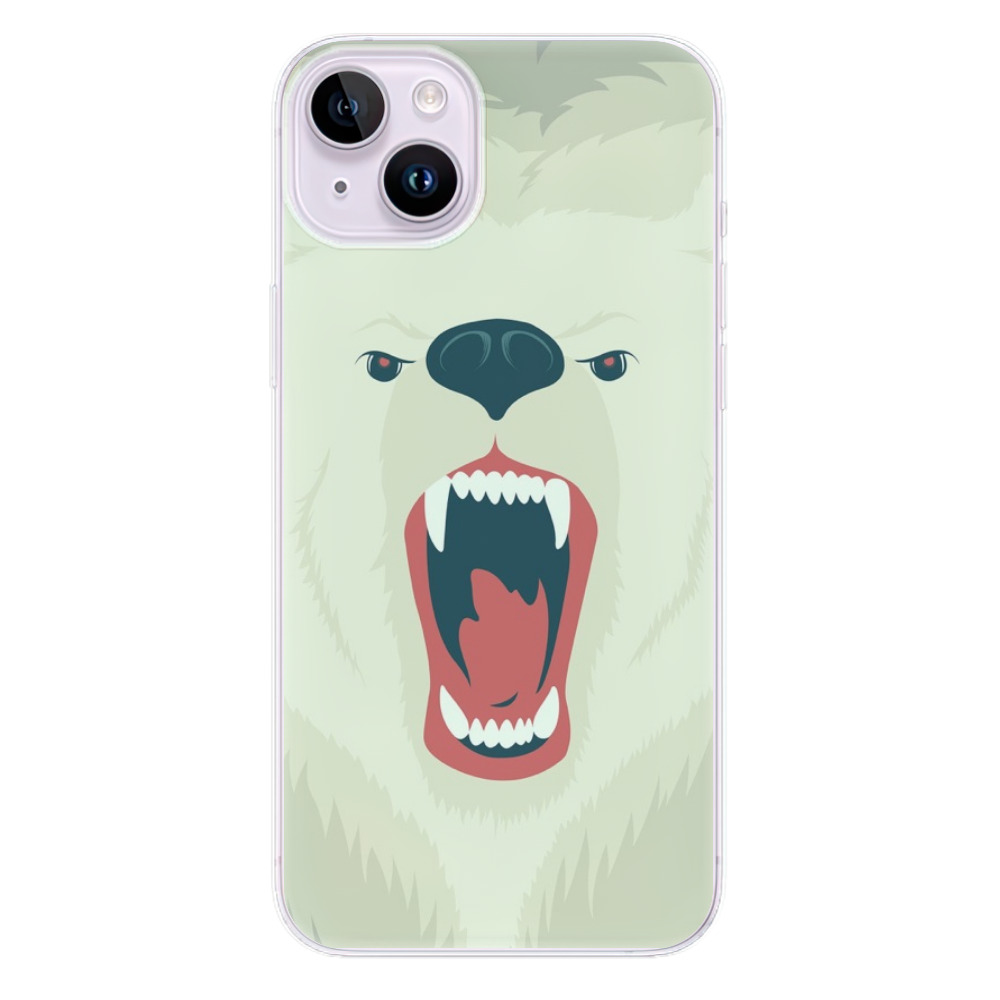 Odolné silikónové puzdro iSaprio - Angry Bear - iPhone 14 Plus