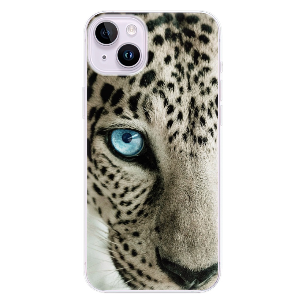 Odolné silikónové puzdro iSaprio - White Panther - iPhone 14 Plus
