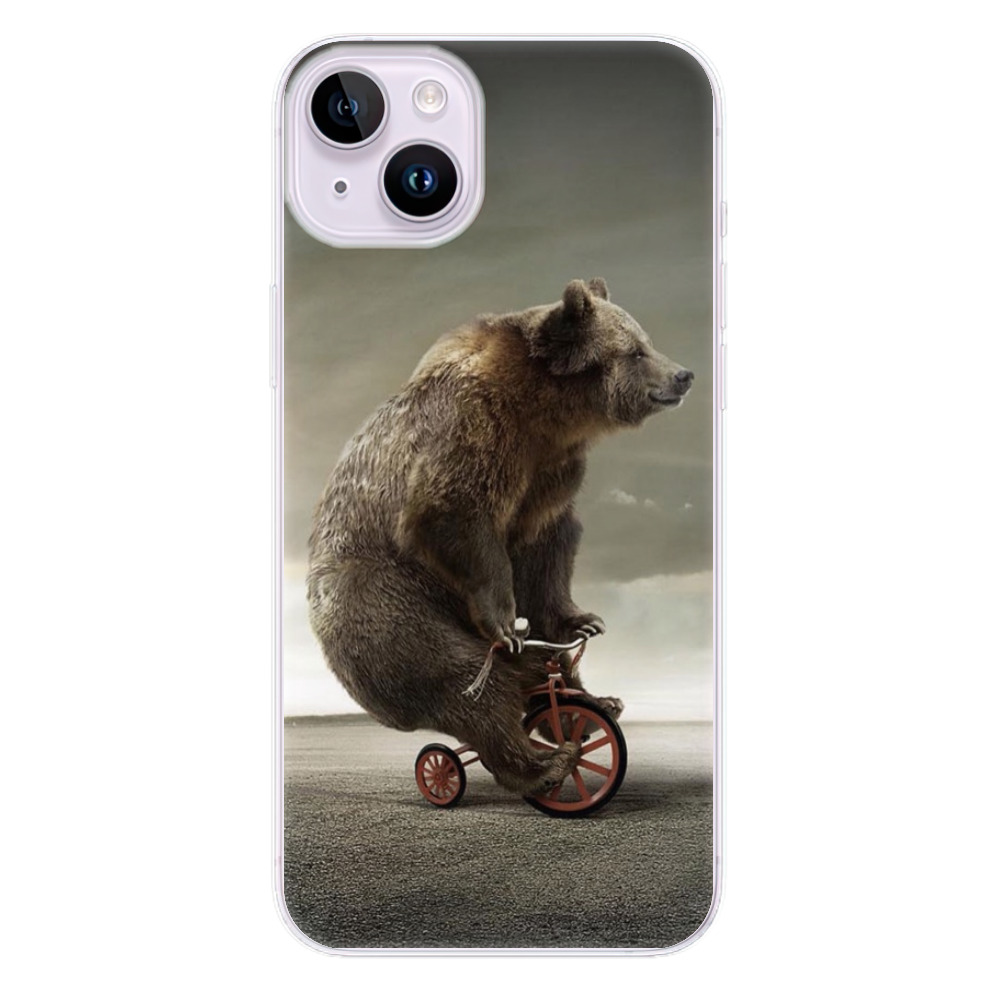Odolné silikónové puzdro iSaprio - Bear 01 - iPhone 14 Plus