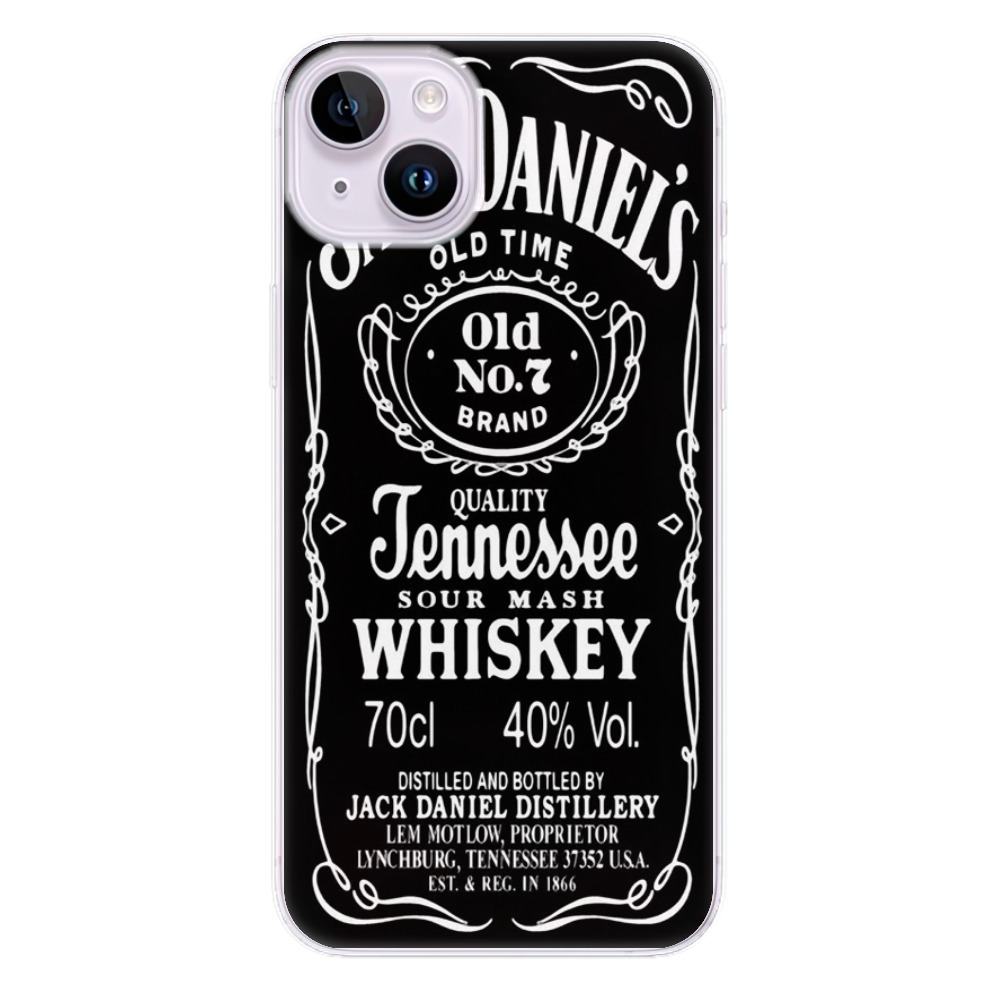 Odolné silikónové puzdro iSaprio - Jack Daniels - iPhone 14 Plus