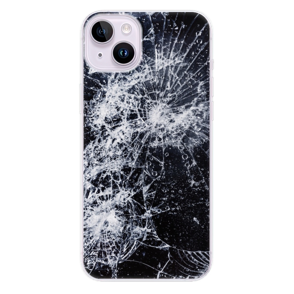 Odolné silikónové puzdro iSaprio - Cracked - iPhone 14 Plus